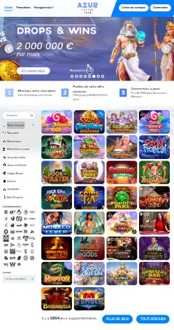 1win Casino app and interface